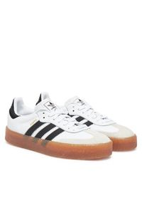 Adidas - adidas Sneakersy Sambae JI1349 Biały. Kolor: biały. Materiał: skóra
