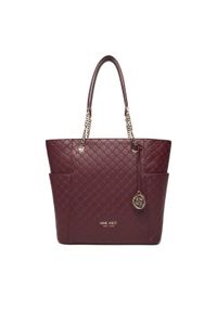 Nine West Torebka CEO-NEBRASKA-LDA8208A Bordowy. Kolor: czerwony