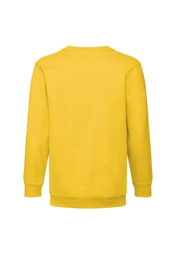 FRUIT OF THE LOOM - Bluza Dziecięca Premium W Komplecie. Kolor: żółty, pomarańczowy, wielokolorowy