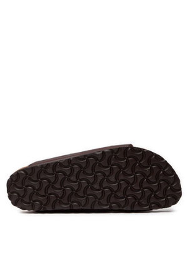 Birkenstock Klapki Arizona 0052533 Brązowy. Kolor: brązowy. Materiał: skóra