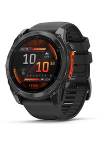 GARMIN - Garmin Fenix 8 AMOLED 51mm Slate Gray. Rodzaj zegarka: smartwatch. Styl: sportowy, militarny