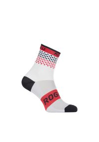 ROGELLI - Skarpetki rowerowe Rogelli i RCS-12. Kolor: biały, wielokolorowy, czerwony