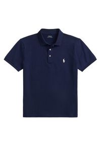 Polo Ralph Lauren Polo 710941439038 Granatowy Custom Slim Fit. Typ kołnierza: polo. Kolor: niebieski. Materiał: bawełna #2