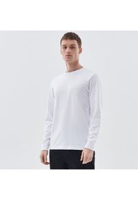Cropp - Koszulka longsleeve - Biały. Kolor: biały. Długość rękawa: długi rękaw