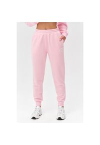 ROUGH RADICAL - Damskie spodnie dresowe Rough Radical Cotton Active Joggers. Kolor: różowy. Materiał: dresówka. Sport: fitness