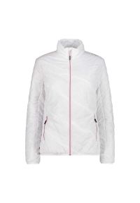 Damska kurtka puchowa CMP. Kolor: różowy, wielokolorowy, biały. Materiał: puch. Sport: turystyka piesza #1