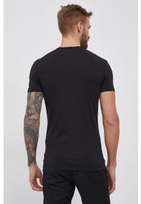 VERSACE - Versace T-shirt (2-pack) męski gładki. Okazja: na co dzień. Materiał: dzianina. Wzór: gładki. Styl: casual #3