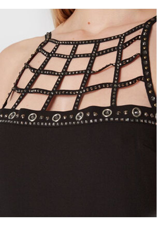 Pinko Sukienka koktajlowa Alice 1G17XP A034 Czarny Regular Fit. Kolor: czarny. Materiał: syntetyk. Styl: wizytowy