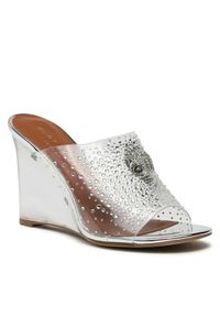 Kurt Geiger Klapki 225-Kensington Crystal Mule 9989563999 Srebrny. Kolor: srebrny