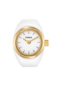 Fossil Zegarek Watch Ring ES5412 Biały. Kolor: biały
