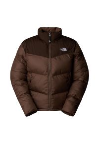 Kurtka The North Face Saikuru 0A853I7O31 - brązowa. Okazja: na spacer. Kolor: brązowy. Materiał: poliester, materiał. Sezon: zima. Sport: turystyka piesza