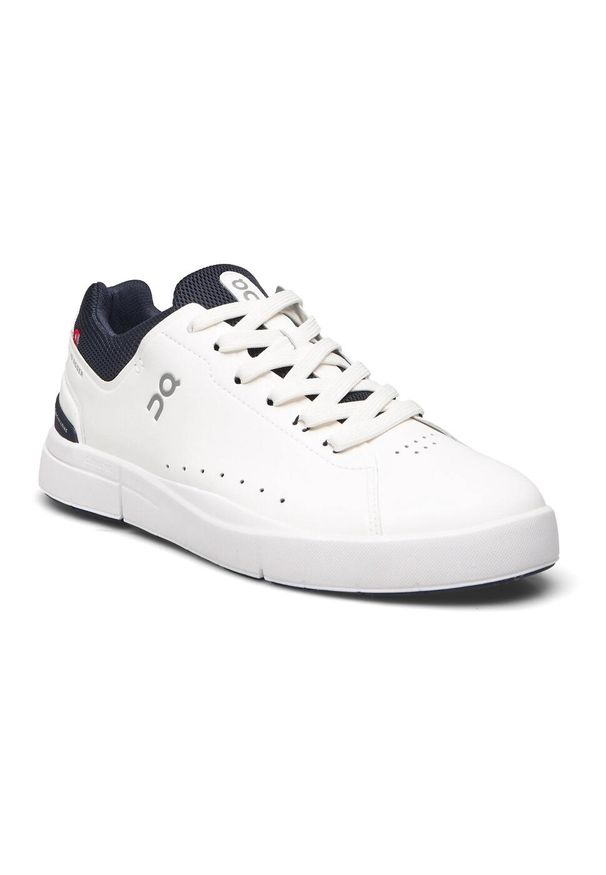 Buty do chodzenia męskie On The Roger Advantage. Zapięcie: sznurówki. Kolor: biały. Materiał: materiał, syntetyk. Szerokość cholewki: normalna. Sport: turystyka piesza
