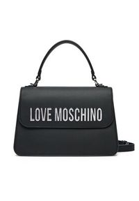 Love Moschino - LOVE MOSCHINO Torebka JC4032PP1MKD000B Czarny. Kolor: czarny. Materiał: skórzane #4
