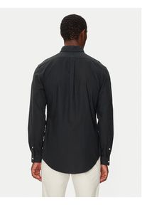 Polo Ralph Lauren Koszula Bsr 710772288 Czarny Slim Fit. Typ kołnierza: polo. Kolor: czarny. Materiał: bawełna #4