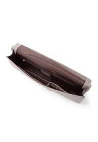 Wittchen - Kopertówka skórzana z magnetycznym zapięciem. Kolor: szary. Wzór: aplikacja. Materiał: skórzane. Styl: elegancki #3