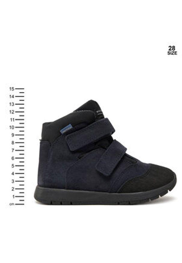 Mrugała Trzewiki Jogi 6258/4-70 Niebieski. Kolor: niebieski. Materiał: zamsz, skóra