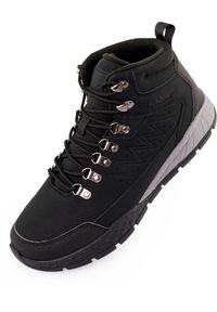 STERLING - Wodoodporne męskie buty zimowe Loap Sterling Czarne 45. Kolor: czarny. Sezon: zima. Sport: turystyka piesza