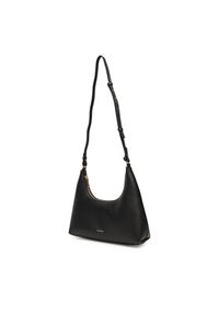 Calvin Klein Torebka Foil Logo Conv Shou?Lder Bag LV04F3272G Czarny. Kolor: czarny. Materiał: skórzane #6