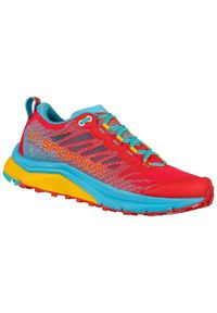 LA SPORTIVA - Buty do biegania w terenie Kobieta La Sportiva Jackal II czerwony. Kolor: wielokolorowy, niebieski, czerwony #1