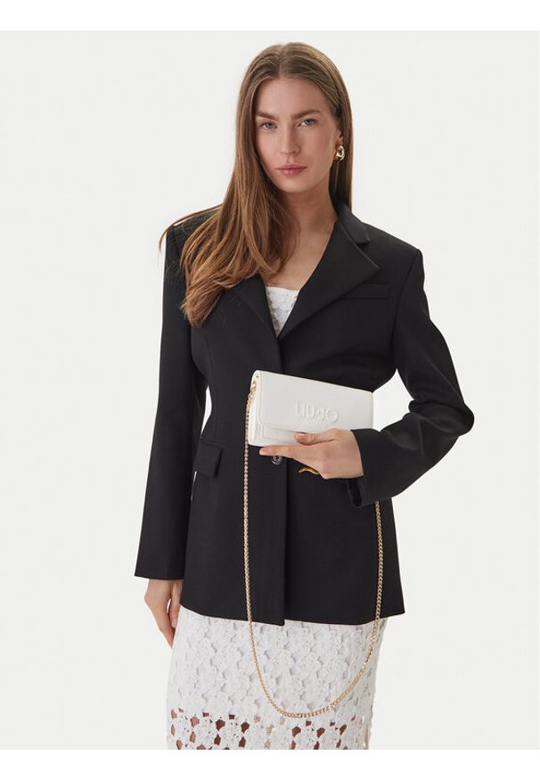 Liu Jo Portfel AA6191 ES029 Écru. Materiał: skóra