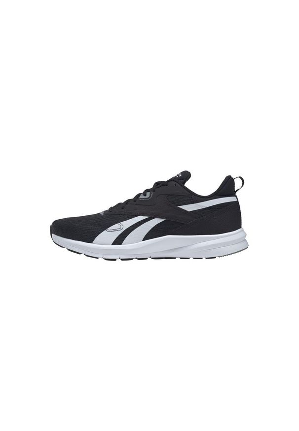 Reebok - Buty do biegania męskie REEBOK RUNNER 4 4E lekkie siateczka. Kolor: czarny, szary, biały, wielokolorowy. Sport: bieganie