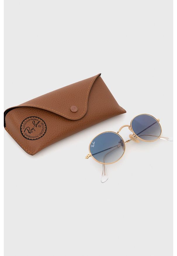 Ray-Ban - Okulary 0RB3547N. Kolor: złoty