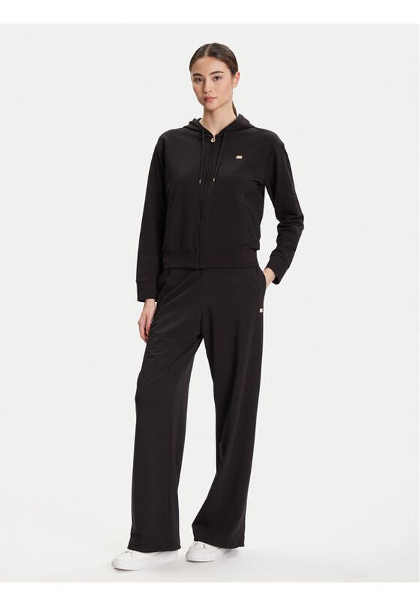 EA7 Emporio Armani Dres 7W000464 AF13135 UC001 Czarny Relaxed Fit. Kolor: czarny. Materiał: bawełna