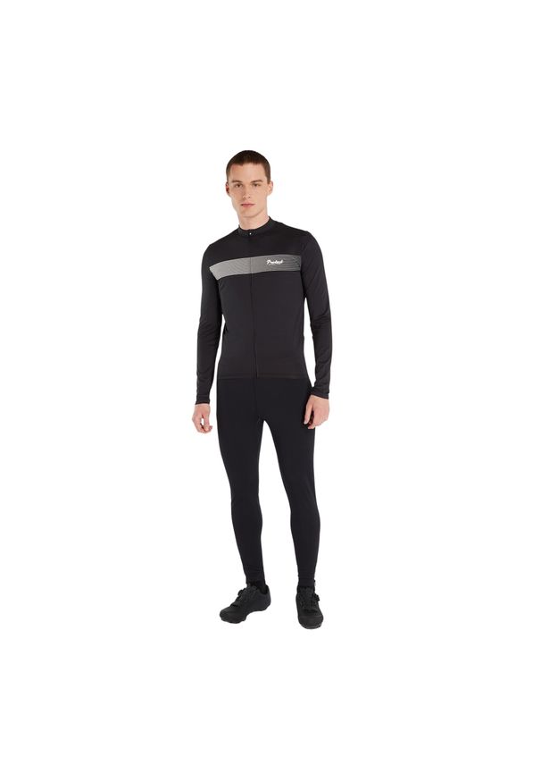 Koszulka kolarska z długim rękawem Protest Prtgerrie. Kolor: czarny. Długość rękawa: długi rękaw. Długość: długie. Sport: kolarstwo