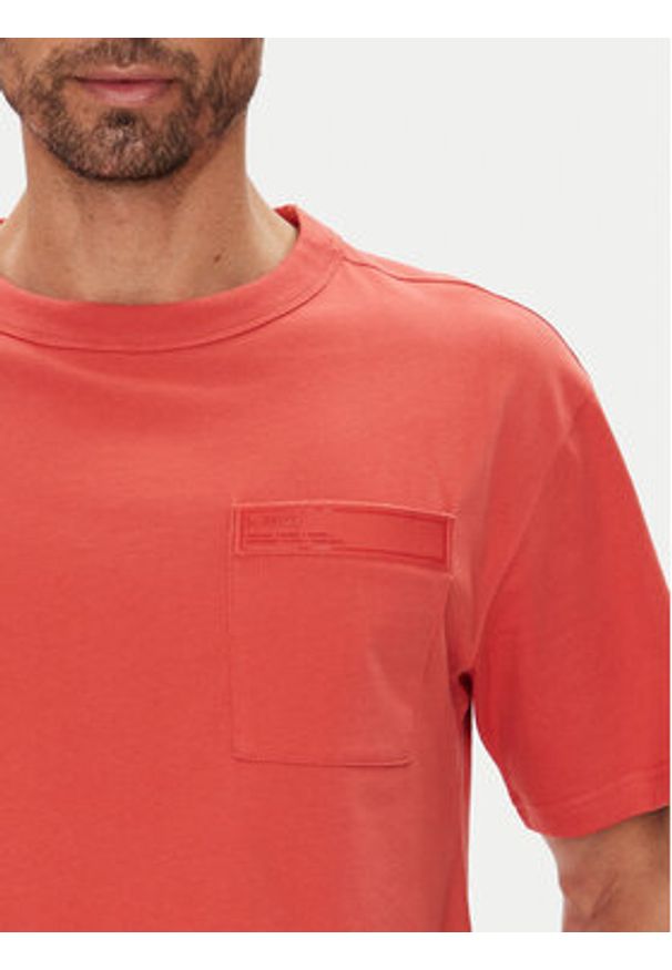 K-Way T-Shirt K2135HW Czerwony Regular Fit. Kolor: czerwony. Materiał: bawełna