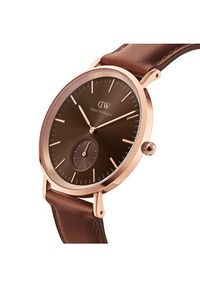 Daniel Wellington Zegarek Classic Multi-Eye St Maves Amber DW00100707 Brązowy. Kolor: brązowy #3