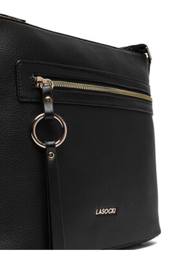Lasocki Torebka CEO-LSK-X-006-09 Czarny. Kolor: czarny
