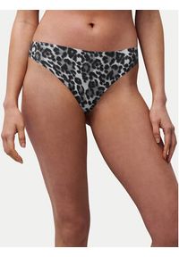 Chantelle Stringi Soft Stretch C11D90 Szary. Kolor: szary. Materiał: syntetyk