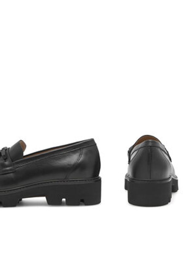 Badura Loafersy TROPEA-E23-28188PE Czarny. Kolor: czarny. Materiał: skóra
