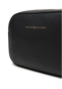TOMMY HILFIGER - Tommy Hilfiger Torebka AW0AW17450 Czarny. Kolor: czarny. Materiał: skórzane