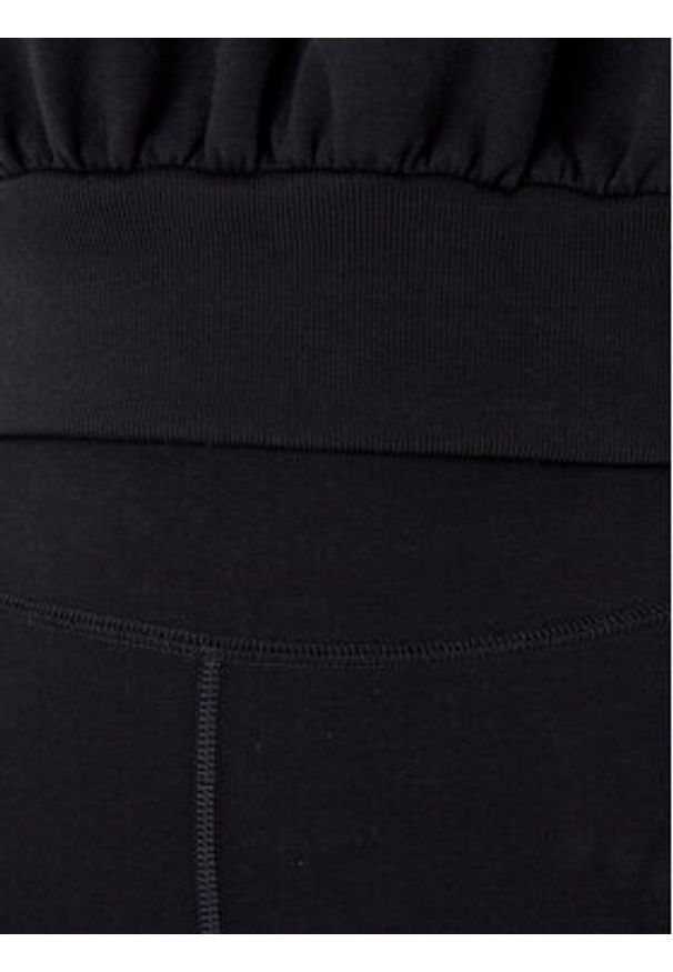 Nike Legginsy DV7789 Czarny Regular Fit. Kolor: czarny. Materiał: bawełna