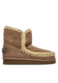 Mou Śniegowce MU.FW101050A Szary. Kolor: szary. Materiał: zamsz, skóra #1