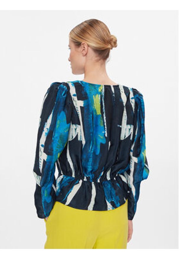 DKNY Bluzka P34AVQ01 Kolorowy Relaxed Fit. Materiał: syntetyk. Wzór: kolorowy