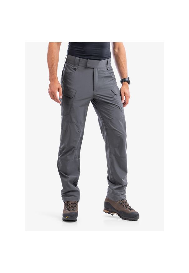 Spodnie bushcraft męskie Helikon-Tex Outdoor Tactical Pants VersaStretch Lite. Kolor: szary. Sport: outdoor