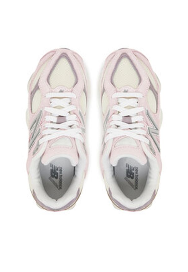 New Balance Sneakersy GC9060BE Różowy. Kolor: różowy. Materiał: zamsz, skóra