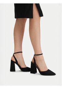 DeeZee Czółenka CEO-CD25-039-1 Czarny. Kolor: czarny. Materiał: materiał #2