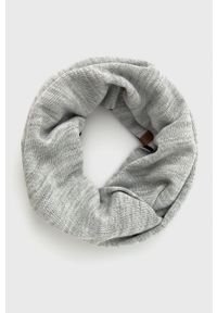 Tom Tailor Komin męski kolor szary gładki. Kolor: szary. Materiał: tkanina, materiał, jedwab. Wzór: gładki #3