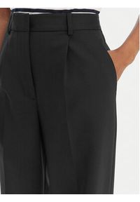 TOMMY HILFIGER - Tommy Hilfiger Spodnie materiałowe Timeless WW0WW48801 Czarny Wide Leg. Kolor: czarny. Materiał: syntetyk #5