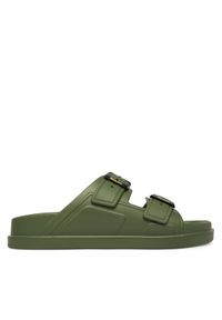 Blauer Klapki S6HOLLEY02/EVA Zielony. Kolor: zielony. Materiał: skóra #1