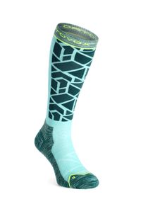 ORTOVOX - Skarpety skiturowe damskie Ortovox Ski Tour Comp Long Socks. Kolor: zielony