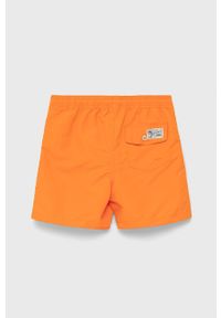 Polo Ralph Lauren szorty kąpielowe dziecięce kolor pomarańczowy. Kolor: pomarańczowy. Materiał: poliester #2