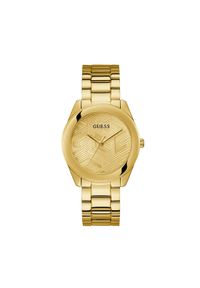 Guess Zegarek Cubed GW0606L2 Złoty. Kolor: złoty