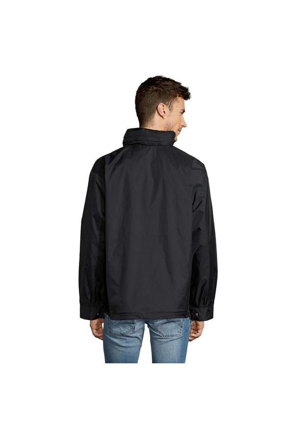 SOL'S - Wiatrówka Mistral Dla Dorosłych Unisex. Kolor: niebieski