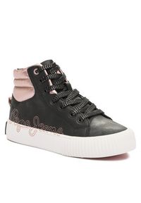 Pepe Jeans Sneakersy PGS30595 Czarny. Kolor: czarny #4
