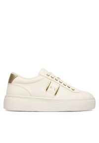 Armani Exchange Sneakersy XW002224 AF21429 MZ128 Biały. Kolor: biały. Materiał: skóra #1