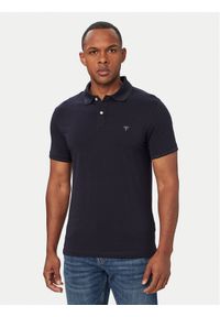 Guess Polo M6YP66 K4394 Granatowy Extra Slim Fit. Typ kołnierza: polo. Kolor: niebieski. Materiał: bawełna #1